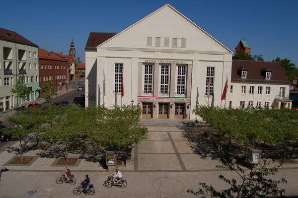 Das Kultur- und Festspielhaus in Wittenberge.