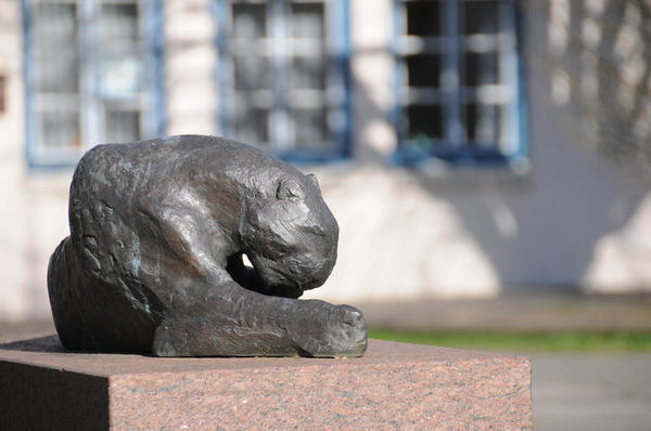 »Liegender Panther« von Hans Martin Ruwoldt.