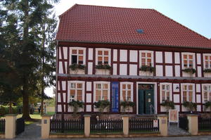 In dem kleinen ländlichen Haus befindet sich das Stadtmuseum von Wittenberge.