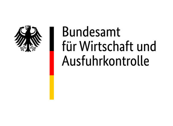 Logo mit Adler und Schriftzug.