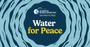 Bild vergr&ouml;&szlig;ern: Water for Peace - Wasser f&uuml;r den Frieden lautet das Motto f&uuml;r den Weltwassertag 2024