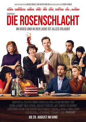 Bild vergr&ouml;&szlig;ern: Gruppenbild der Darstellenden des Films Die Rosenschlacht.
