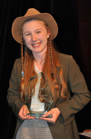 Premieren-Preisträgerin Victoria Jürgens (18) war überglücklich über die Auszeichnung.